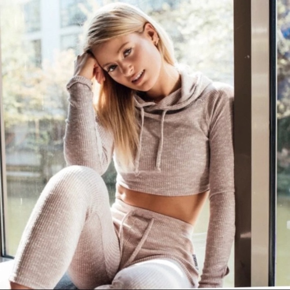Gymshark Slounge Set (Taupe)